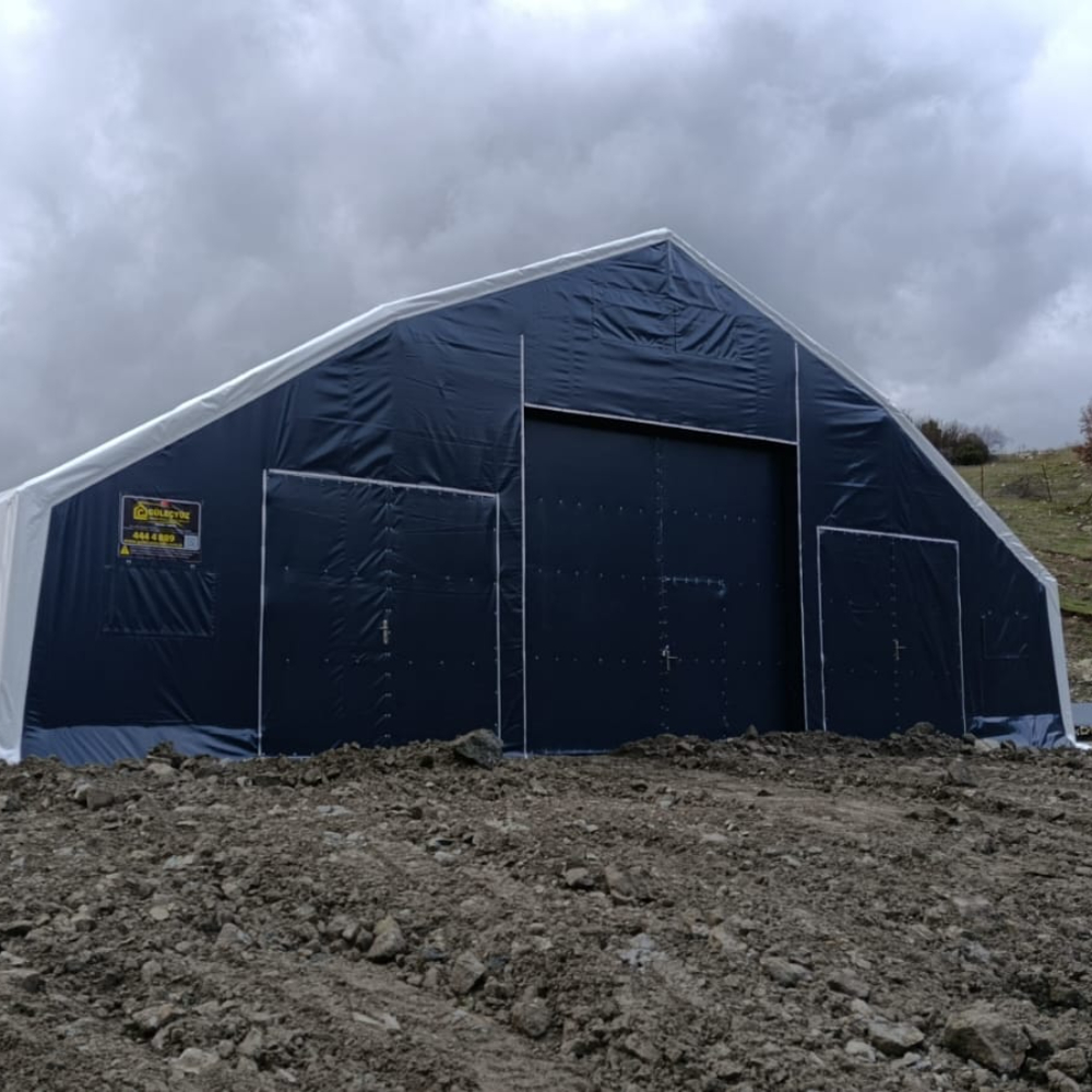 16x99 m (1584 m²) İzolasyonlu Endüstriyel Depo, Atölye ve Antrepo Çadırı