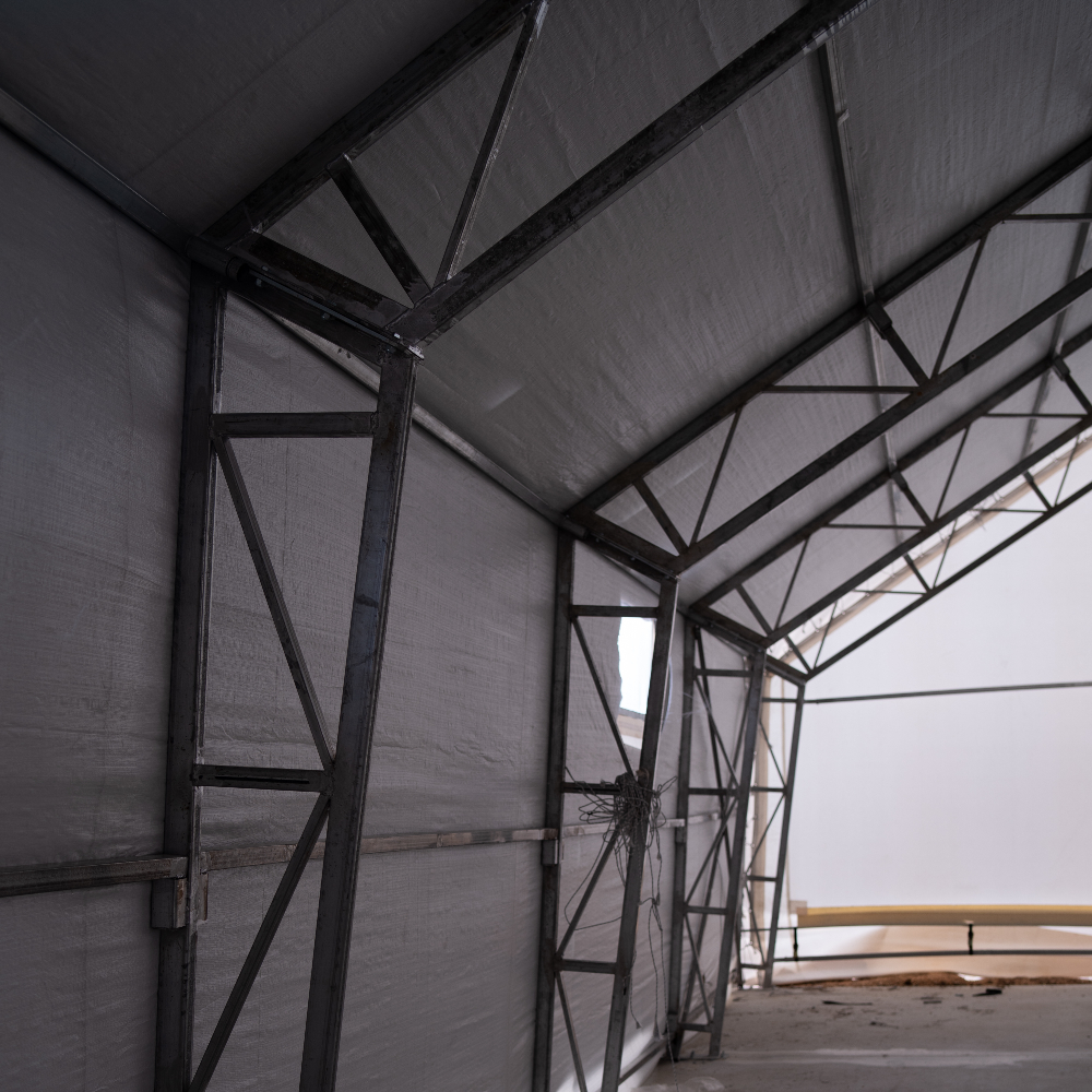 16x30 Metre Yüksek Tavanlı Hayvan Çadırı (480 m²) - 40x60 Profil